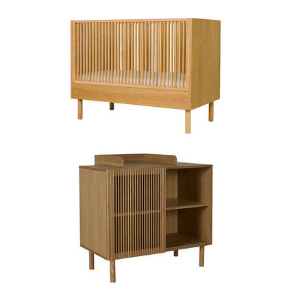 Chambre DUO Lit 60x120 + Commode HAI NO KI + PAL OFFERT QUAX - 2
