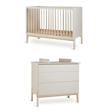 Chambre DUO Lit 60x120 + Commode ASHI Argile + PAL OFFERT QUAX - 2