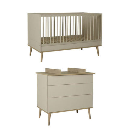 Chambre DUO Lit 70x140 + Commode FLOW + PAL OFFERT QUAX - 2