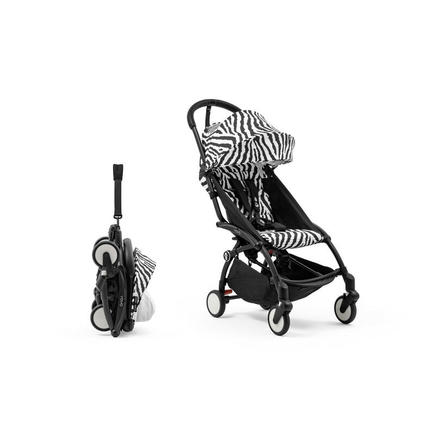 Poussette YOYO3 Pack 6+ Zèbre / Cadre Noir STOKKE - 18