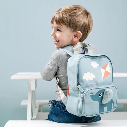 Sac à dos en toile pour enfant Elphee Bleu DONE BY DEER - 5