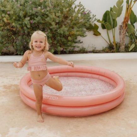 Piscine gonflable Rêves d'Océan Rose LITTLE DUTCH - 5