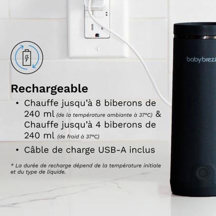 Chauffe biberon nomade Superfast Portable Bottle Warmer Noir BABY BREZZA - 6