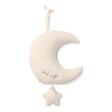 Peluche musicale Lune et Etoile Newborn Naturals Blanc LITTLE DUTCH