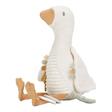 Peluche d'activité Oie Newborn Naturals Blanc LITTLE DUTCH - 3