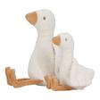 Grande peluche Oie Newborn Naturals Blanc LITTLE DUTCH - 3