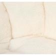 Pouf bouclette Newborn Naturals Blanc LITTLE DUTCH - 3