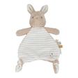 Doudou Lapin Newborn Naturals Beige et blanc LITTLE DUTCH