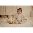 Peluche d'activité Oie Newborn Naturals Blanc LITTLE DUTCH - 8