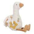 Peluche d'activité Oie Newborn Naturals Blanc LITTLE DUTCH