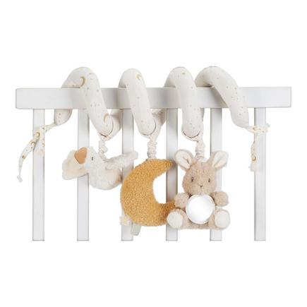Spirale d'activité Newborn Naturals Blanc LITTLE DUTCH