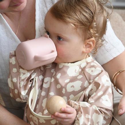 Tasse d'apprentissage silicone Barbe à papa 170ml BEABA - 5