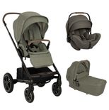 Poussette TRIO Mixx Next + Siège-auto Arra Flex + Nacelle Mixx Pine