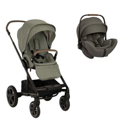 Poussette DUO Mixx Next + Siège-auto Arra Flex Pine NUNA