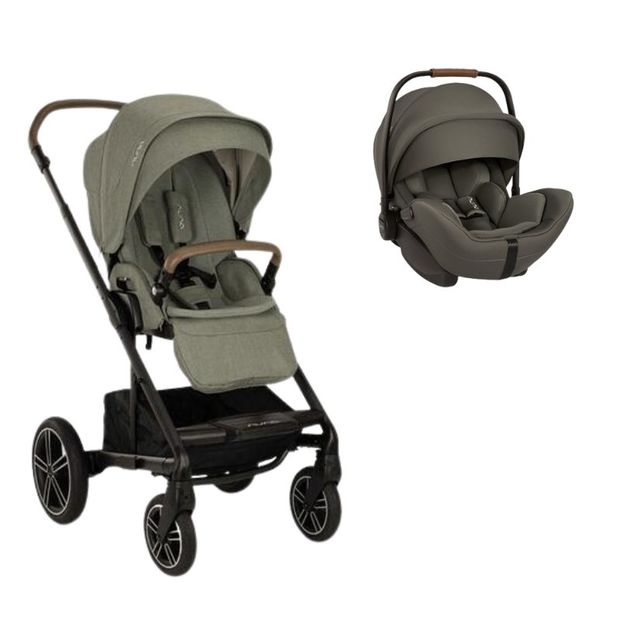Poussette DUO Mixx Next + Siège-auto Arra Flex Pine NUNA