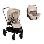Poussette DUO TRIV LX + Siège-auto Arra Flex Biscotti