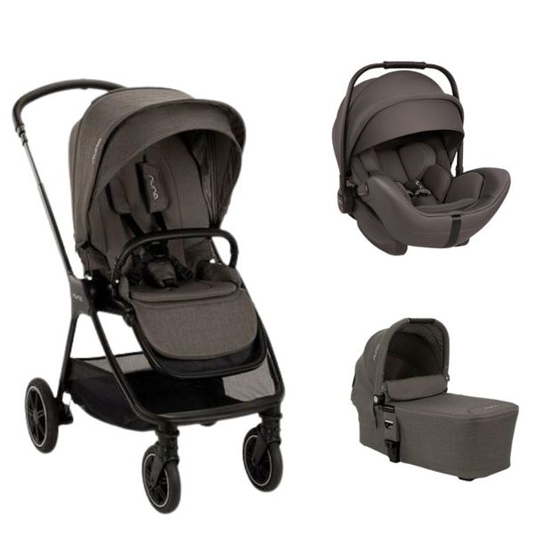 Poussette TRIO Triv Next + Siège-auto Arra Flex + Nacelle Mixx Thunder NUNA