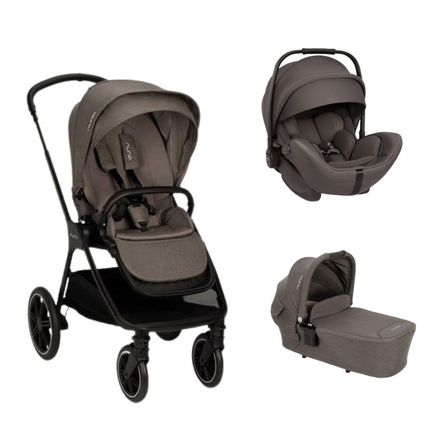 Poussette TRIV LX + Siège-auto Arra Flex + Nacelle Lytl Thunder NUNA