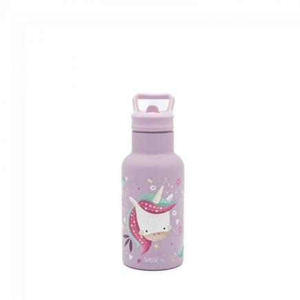 Gourde en inox Sparkly la licorne 500 ml Violet SASSI