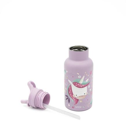 Gourde en inox Sparkly la licorne 500 ml Violet SASSI - 3