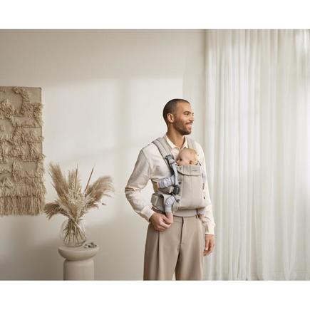 Porte bébé HARMONY mélange tissé - Beige clair BABYBJÖRN - 24