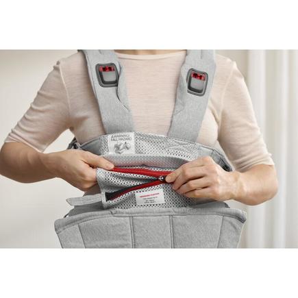 Porte bébé HARMONY mélange tissé - Gris chiné BABYBJÖRN - 8