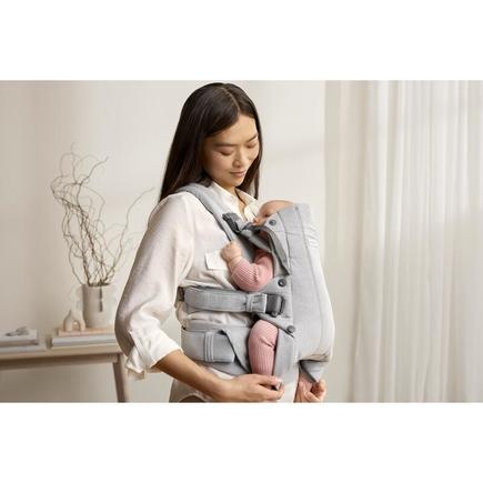 Porte bébé HARMONY mélange tissé - Gris chiné BABYBJÖRN - 19