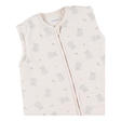 F&O Sac de couchage 100cm manches amovibles coton - Blanc NOUKIE 'S - 5