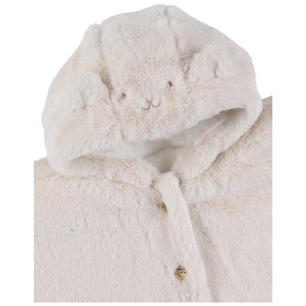 M&M25 Poncho fausse fourrure - Beige NOUKIE 'S