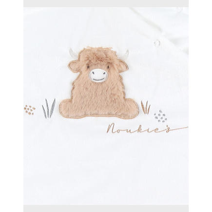 F&O Gigoteuse bag 70cm, Veloudoux - Fluffy - Ecru NOUKIE 'S - 4