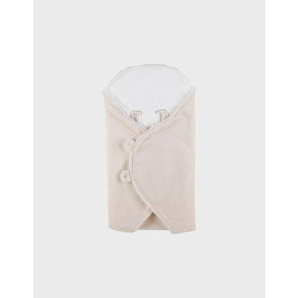 M&M25 Couverture Promenade fausse fourrure - Beige NOUKIE 'S - 3