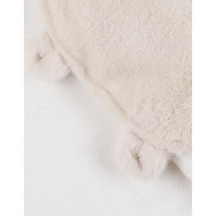 M&M25 Couverture Promenade fausse fourrure - Beige NOUKIE 'S - 2