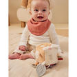 Set 2 bavoirs bandana Eponge & Mousseline - Rouge NOUKIE 'S - 6