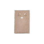 F&O Matelas à langer 45X67 + Housse éponge - Fluffy - Beige