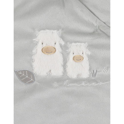 F&O Gigoteuse sauge 100cm, Veloudoux - Fluffy - Vert NOUKIE 'S - 3