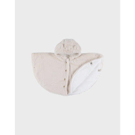 M&M25 Poncho fausse fourrure - Beige NOUKIE 'S - 2