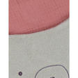 Set 2 bavoirs bandana Eponge & Mousseline - Rouge NOUKIE 'S - 4
