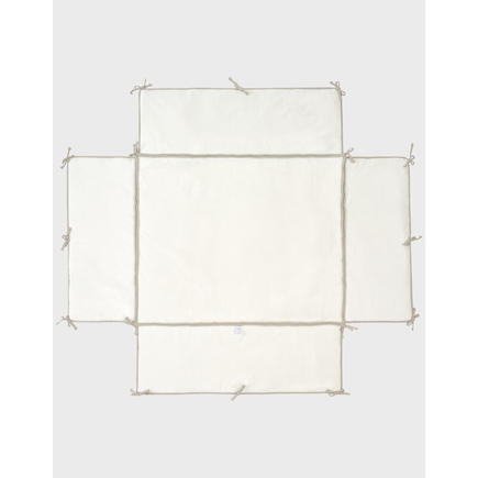 F&O Tapis de parc avec bords 75x95cm - Veloudoux - Vert NOUKIE 'S