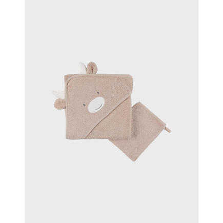 F&O Cape de bain Fluffy - Beige NOUKIE 'S - 3
