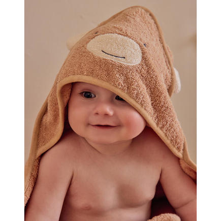 F&O Cape de bain Fluffy - Beige NOUKIE 'S - 2