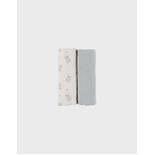 F&O Set de 2 langes 100x100cm, mousseline - Vert