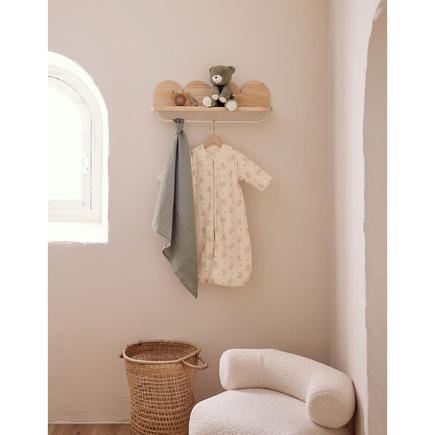 F&O Sac de couchage 70cm manches amovibles coton - Blanc NOUKIE 'S - 7