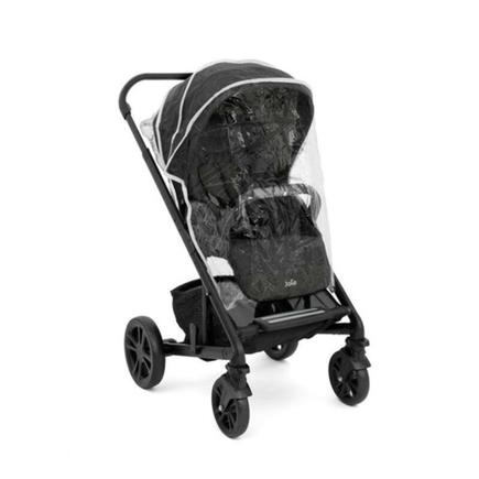 Poussette DUO Chrome + Coque I-Snug 2 + Adaptateurs + Habillage pluie Shale JOIE - 7
