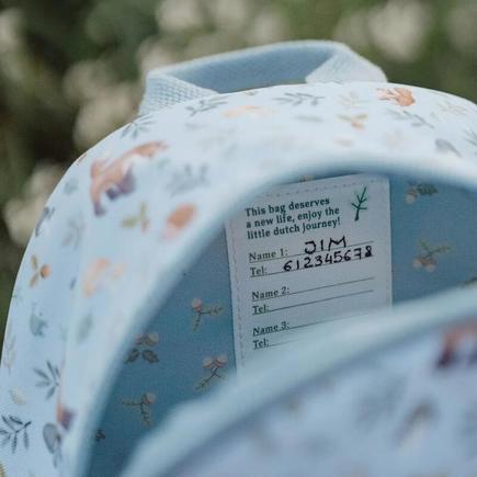 Sac à dos enfant Forest Friends Bleu LITTLE DUTCH - 3
